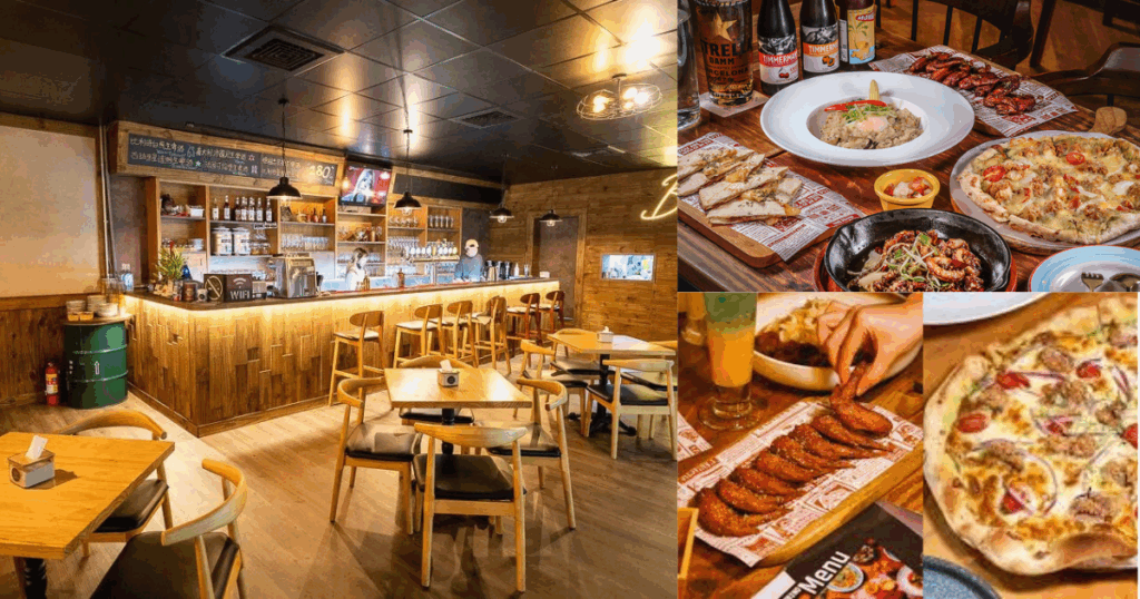 台中餐酒館推薦斑比諾餐酒館店內空間