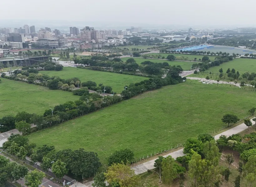 台中大巨蛋預定地水湳經貿園區「創研一」仍處於未開發階段