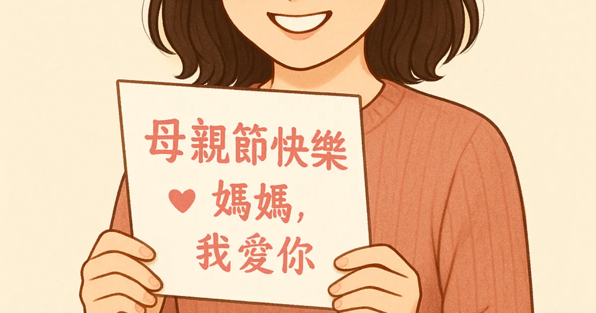 母親節祝福語金句：50+句卡片文案祝福，1 秒傳達溫暖心意！