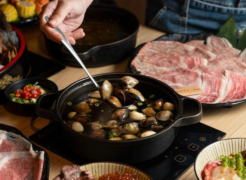 【沙鹿火鍋推薦】星火鍋物和牛吃到飽+日本酒!高級日式燒肉鍋物體驗