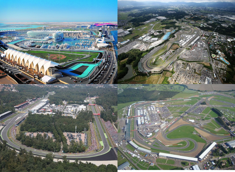 《F1電影》劇組實地拍攝 4 大 F1 賽道