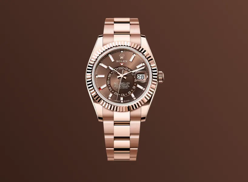 Rolex Sky-Dweller天行者玫瑰金