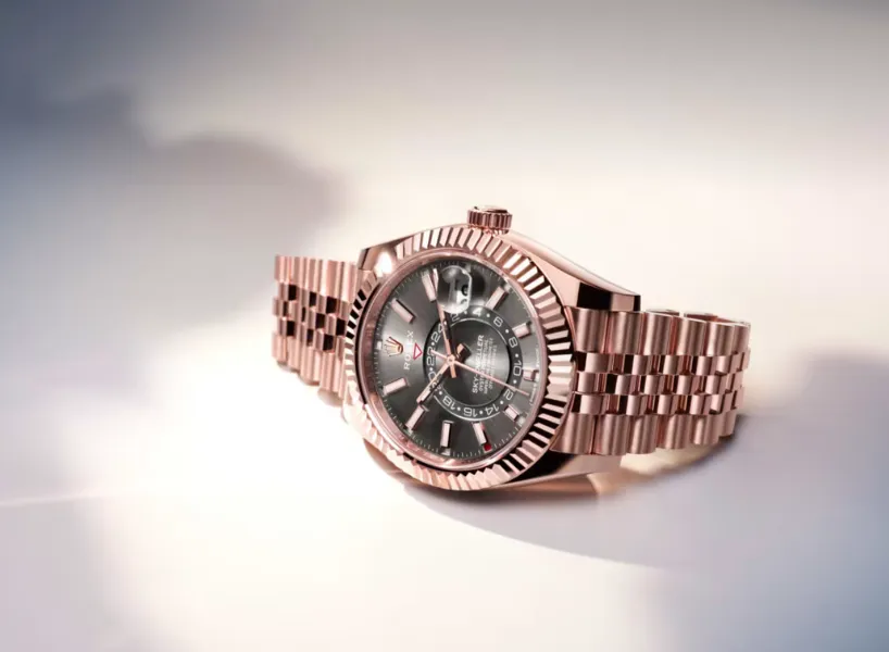 Rolex Sky-Dweller天行者玫瑰金