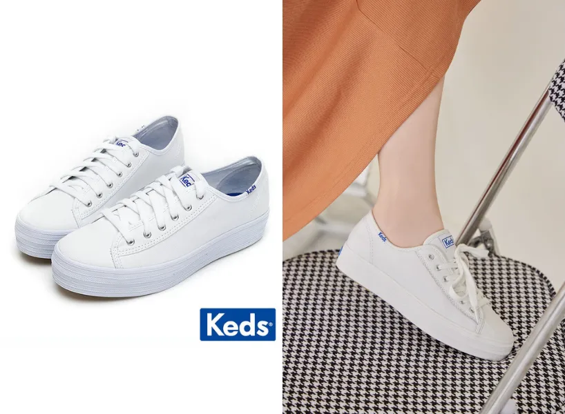 小白鞋推薦:Keds TRIPLE KICK