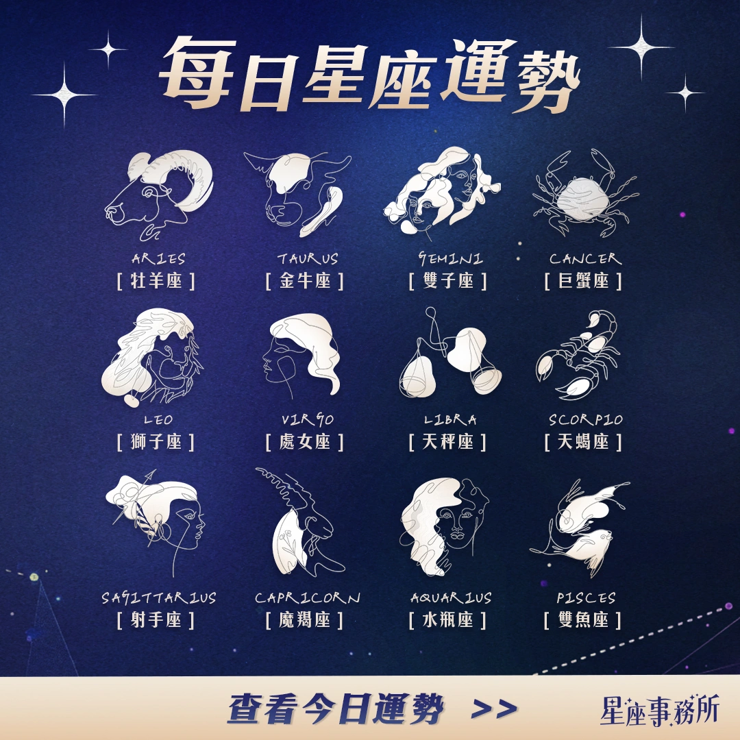 每日星座運勢