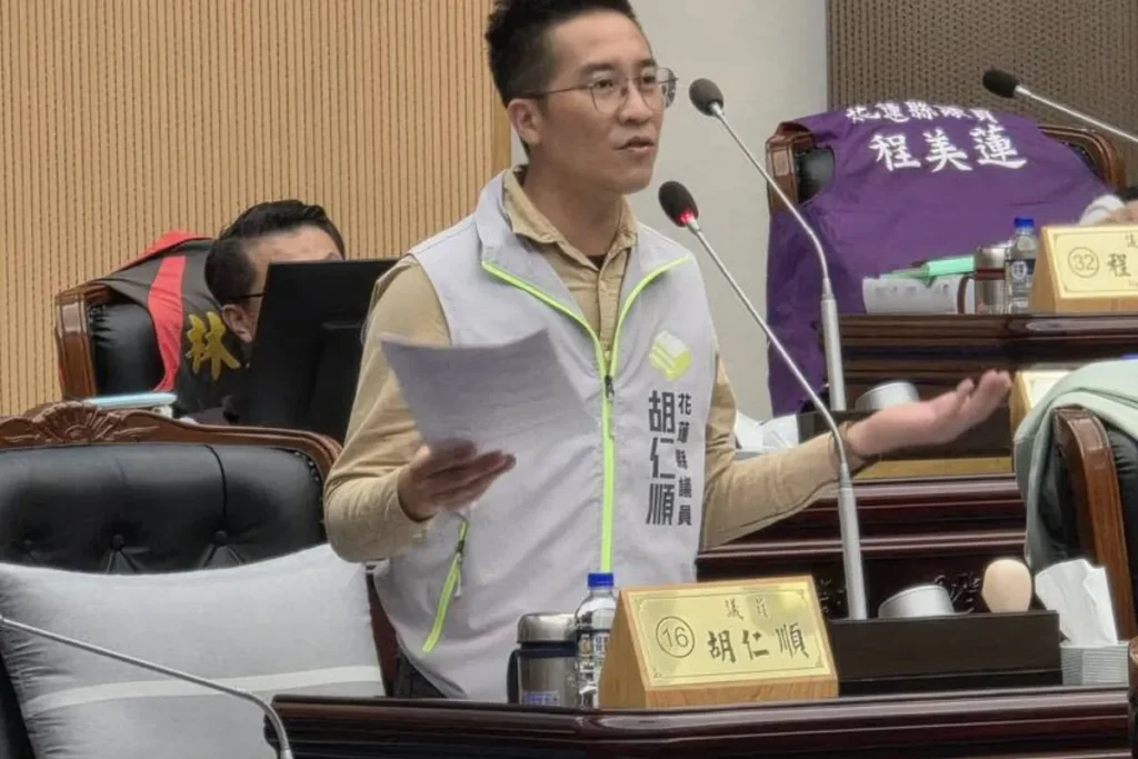 花蓮議員胡仁順挺童：不是個案，企業早已對縣府失望