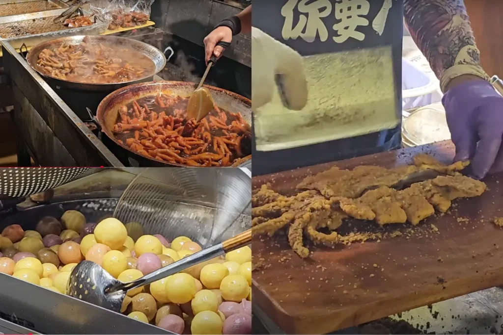 中壢仁海宮夜市集結超過 400 個美食攤位