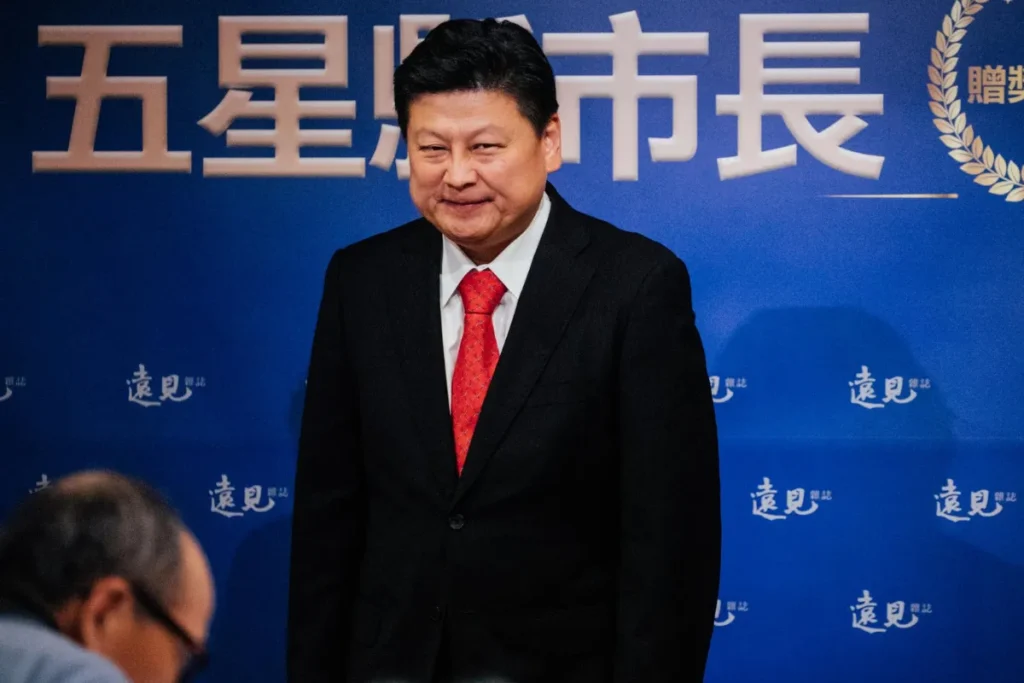 前任花蓮縣長傅崐萁