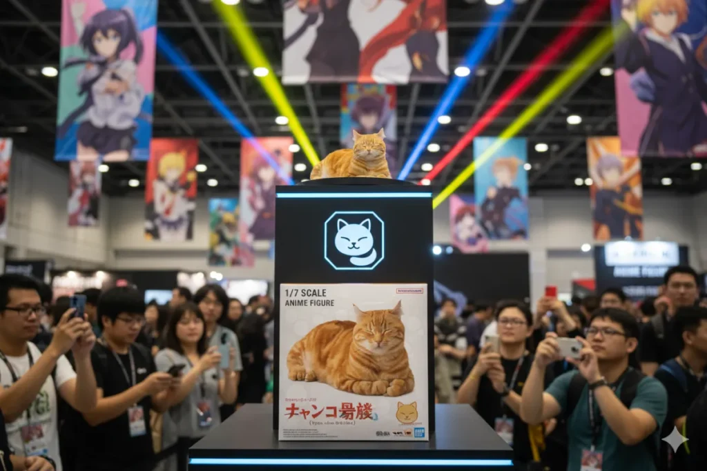 動漫風展示台 AI 模型