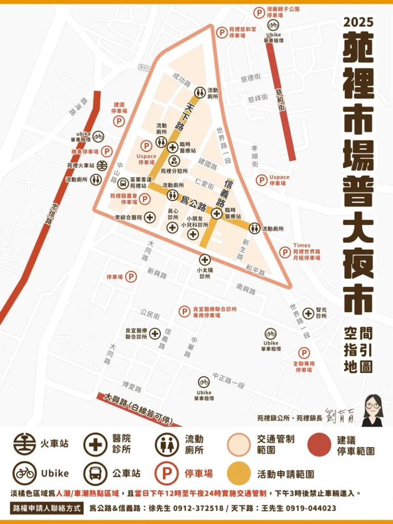 鬼門關夜市交通管制與停車場資訊