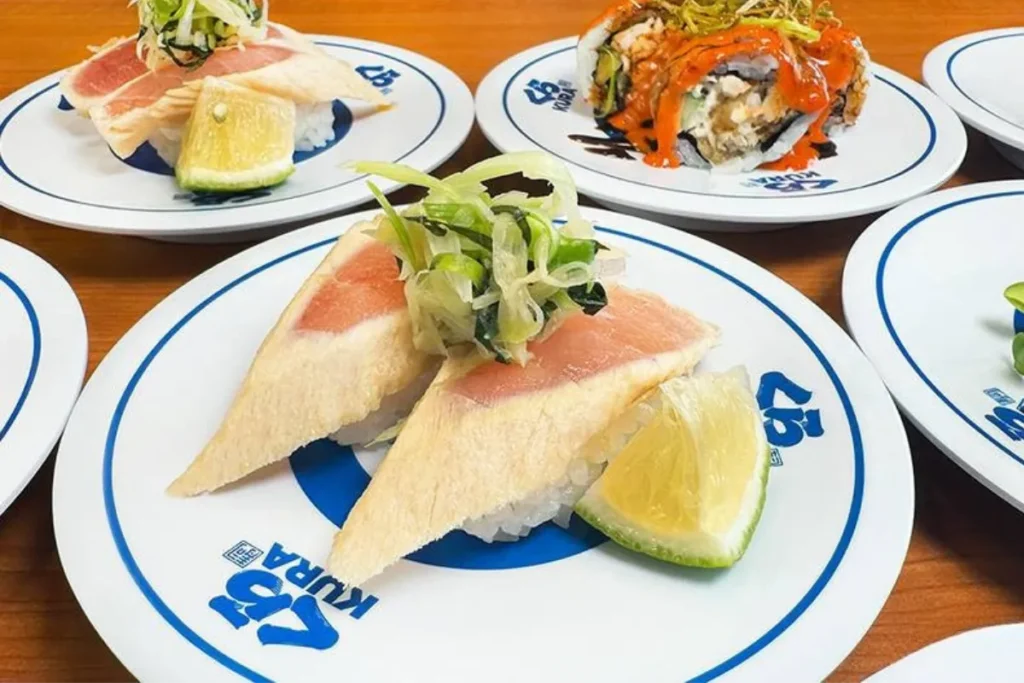 藏壽司大切醃漬燒霜長鰭鮪魚