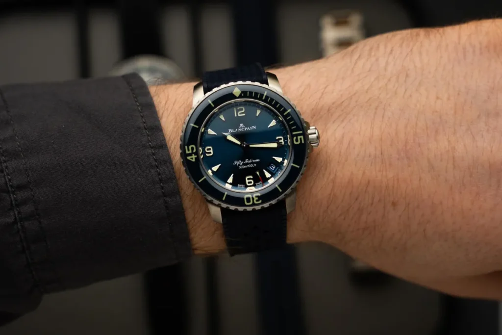 2025 名錶推薦：Blancpain Fifty Fathoms / 圖片取自網路