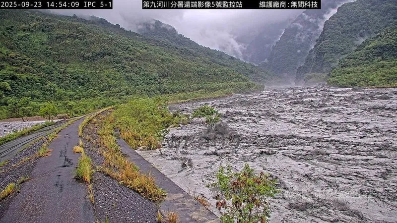 馬太鞍堰塞湖事件 / 圖片取自網路