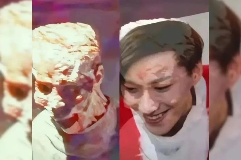 疑似喬任梁的人體標本也現身798展品中