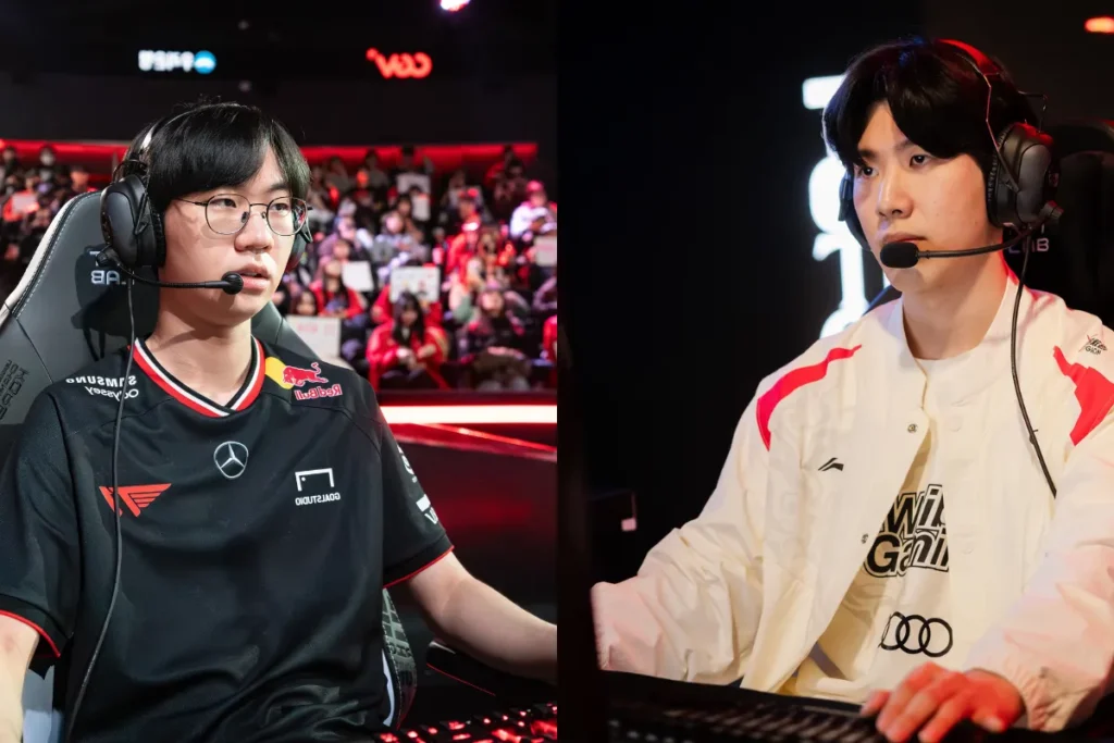 T1 vs IG 上路 Doran 對決 TheShy