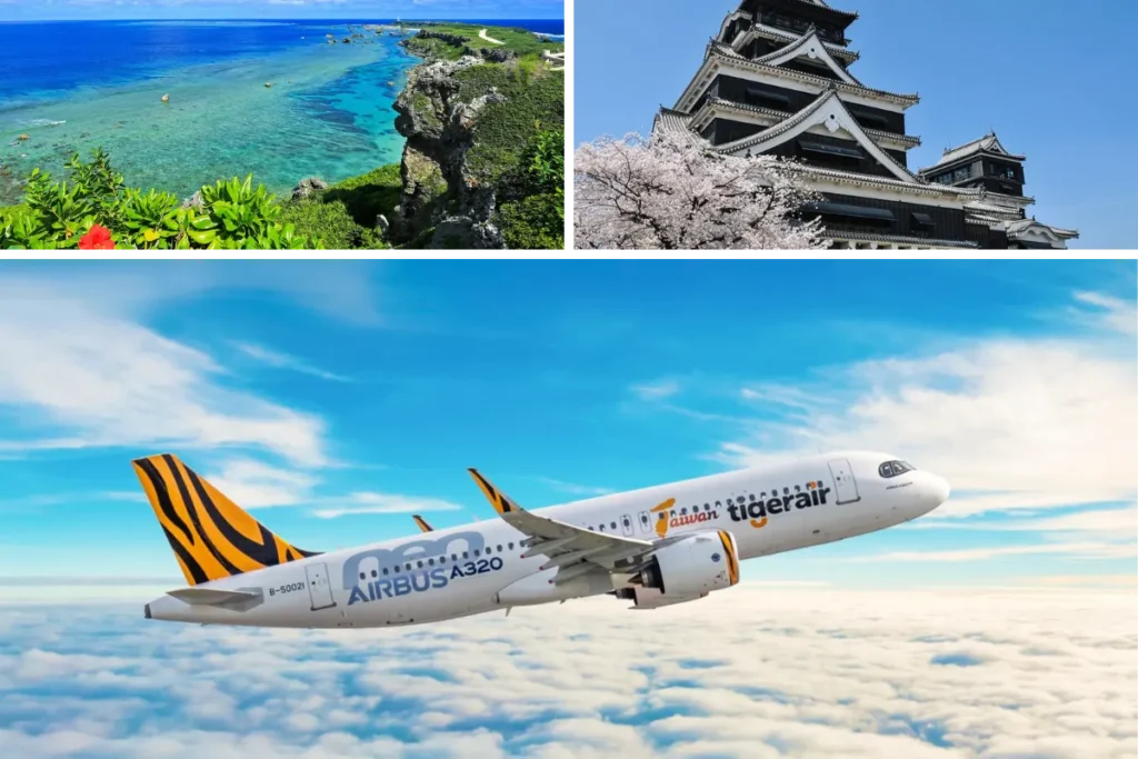 台南機場年底直飛日本熊本與沖繩