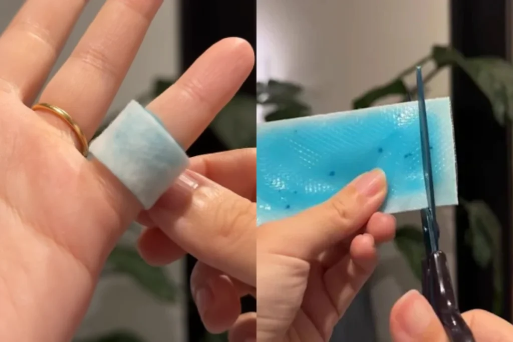 小指貼退熱貼