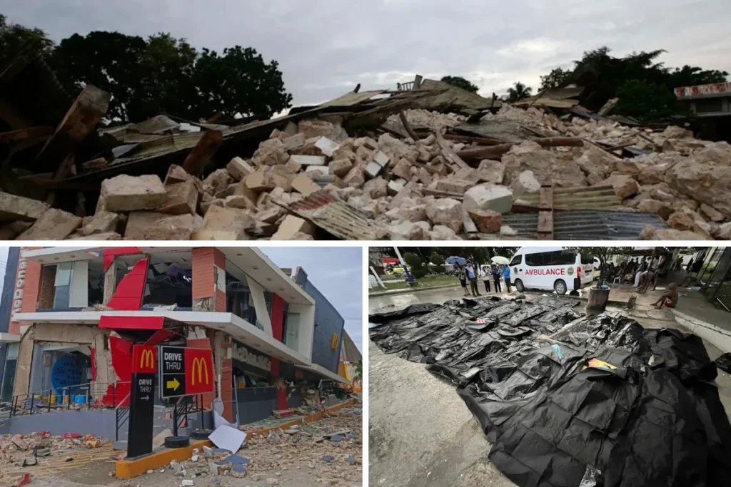 菲律賓地震引發超過379起餘震