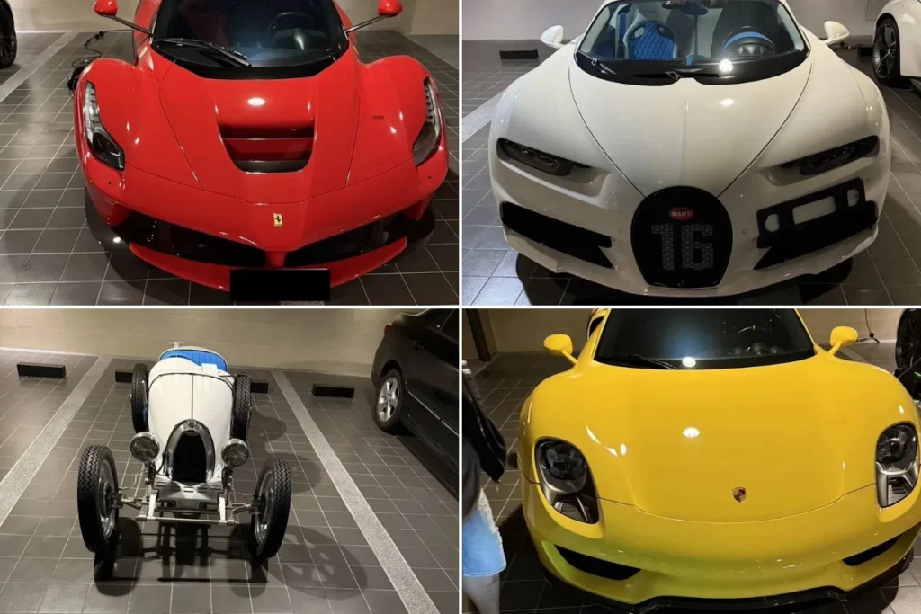 太子集團遭查獲多輛超跑藏匿和平大苑