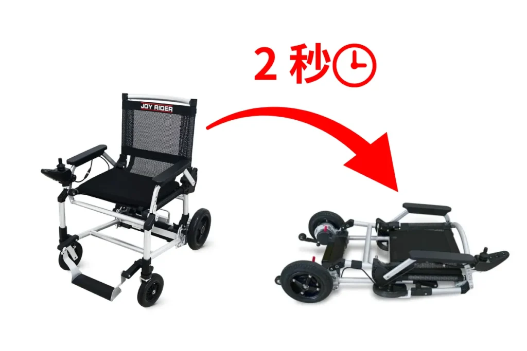 電動輪椅折疊功能