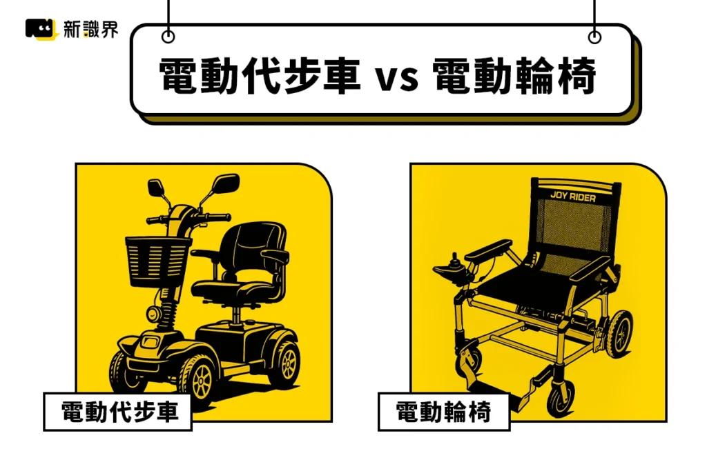 電動代步車 vs 電動輪椅