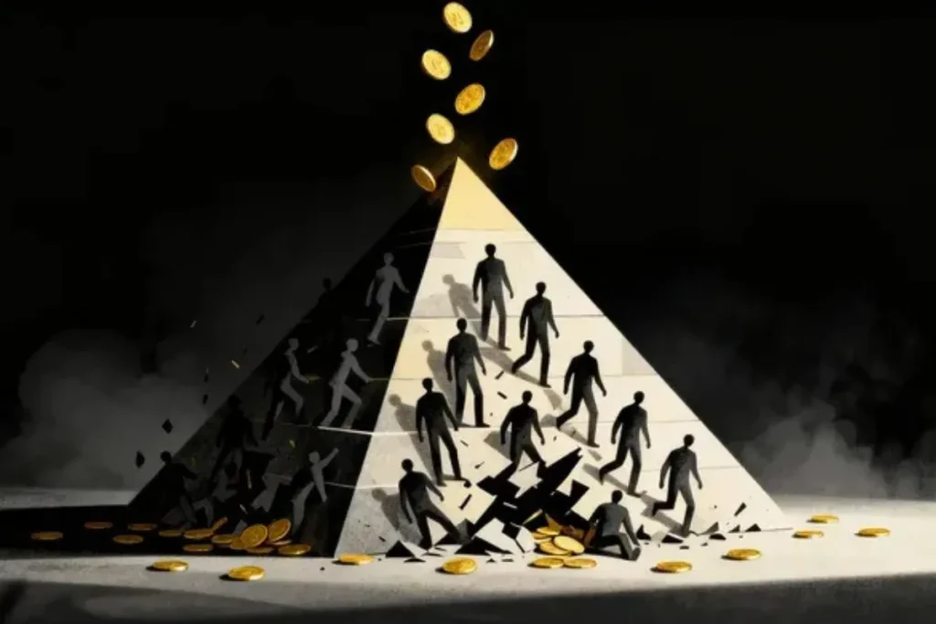 龐氏騙局意思：表面像投資，本質卻是金融老鼠會