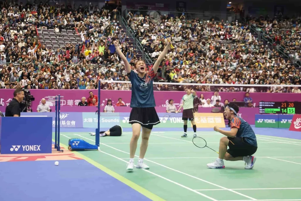 謝沛珊／洪恩慈睽違 8 年再次為台灣闖入羽球年終賽