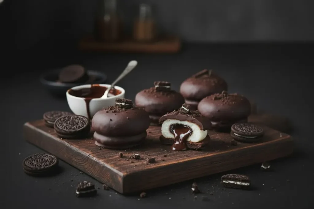 湯圓創意吃法:脆皮OREO湯圓麻糬