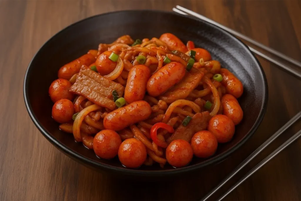 湯圓創意吃法:韓式辣炒湯圓