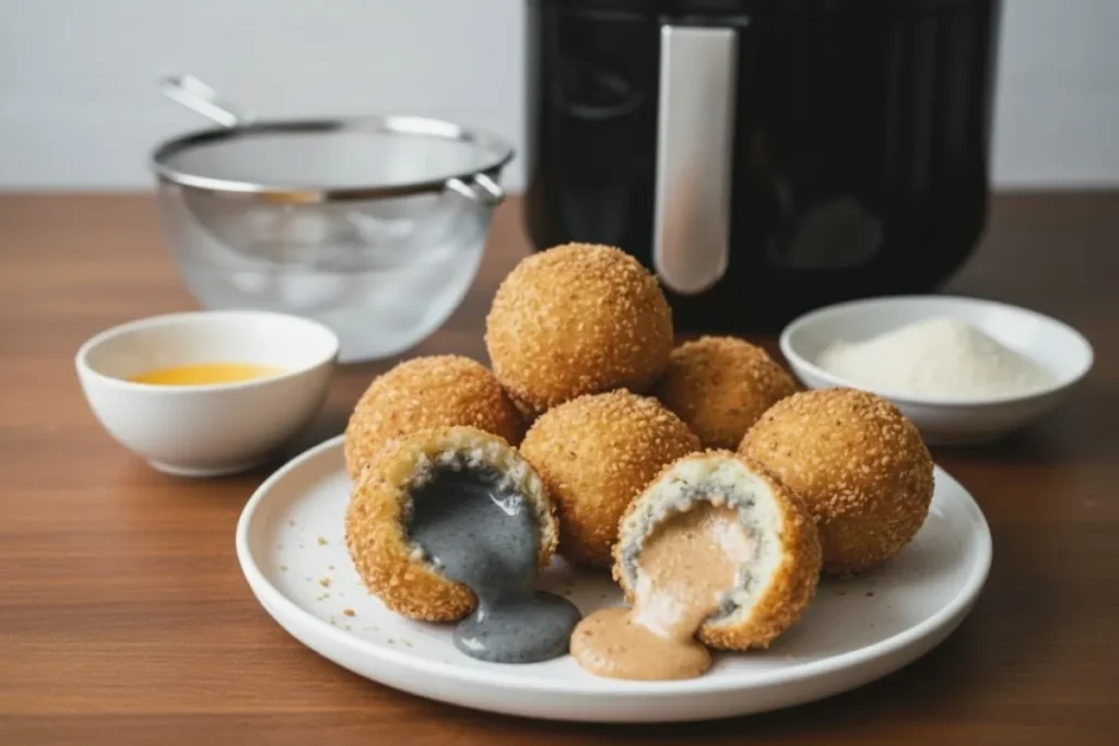 湯圓創意吃法:湯圓芝麻球