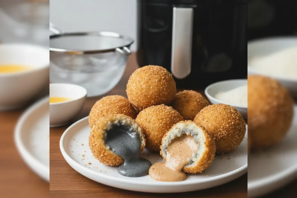 湯圓創意吃法:湯圓芝麻球