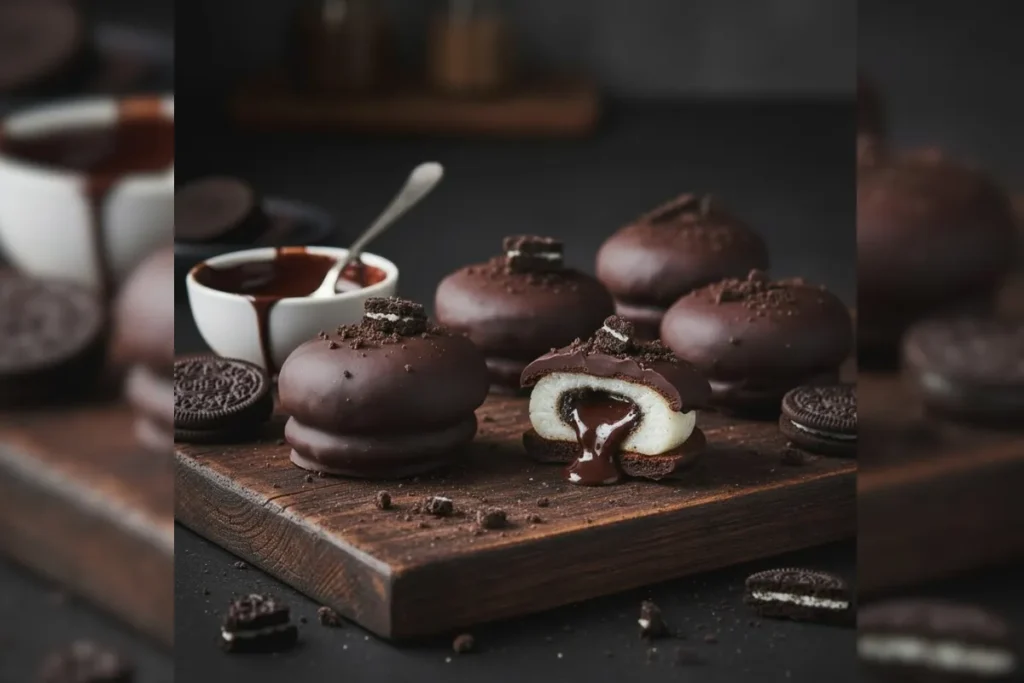 湯圓創意吃法:脆皮OREO湯圓麻糬