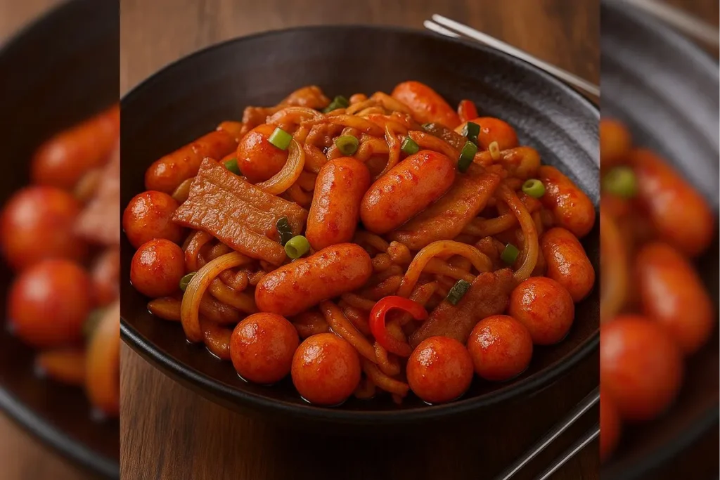 湯圓創意吃法:韓式辣炒湯圓