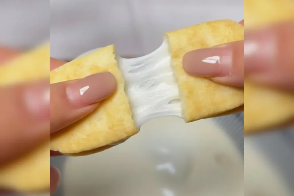 湯圓創意吃法:旺旺仙貝湯圓夾心