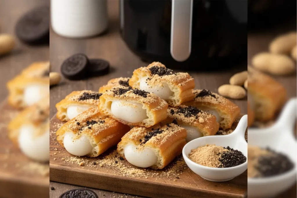 湯圓創意吃法:油條麻糬湯圓