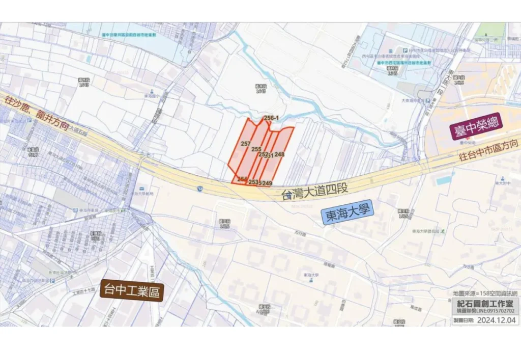 台中第三家 Costco（台中精機舊廠）位置