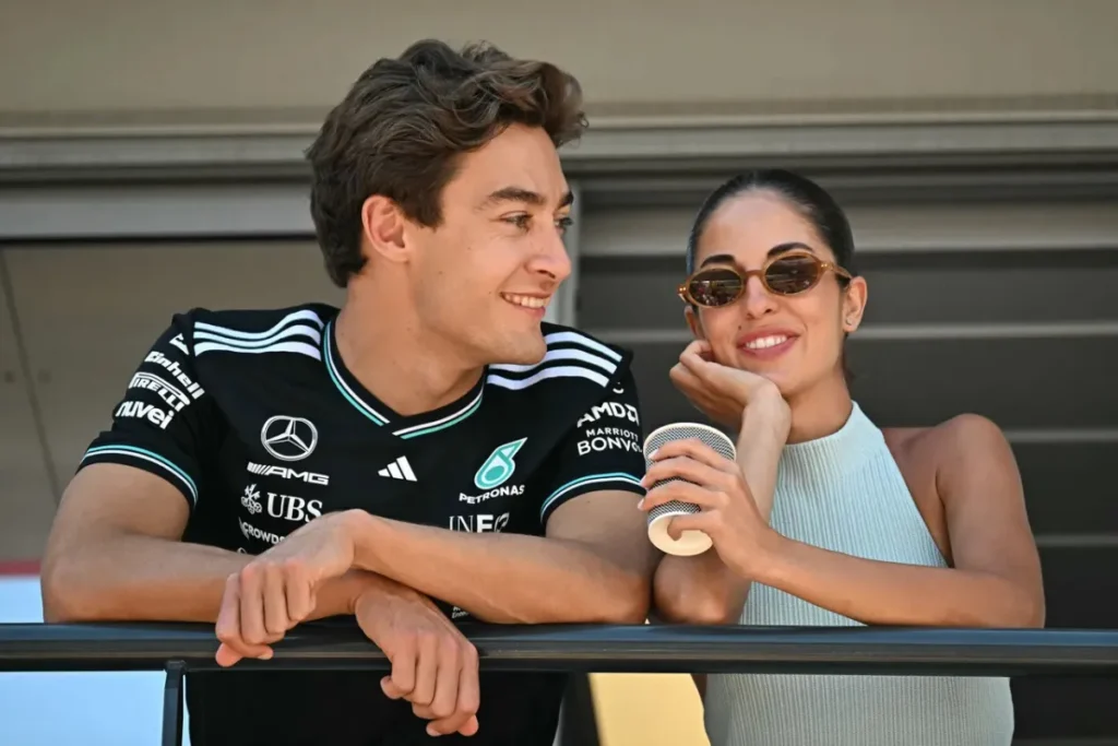 F1車手George Russell女友Carmen Montero Mundt