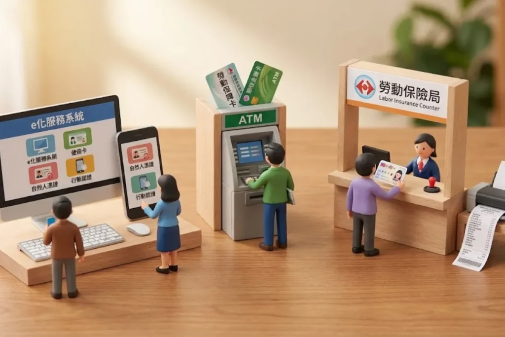 查詢勞保級距管道