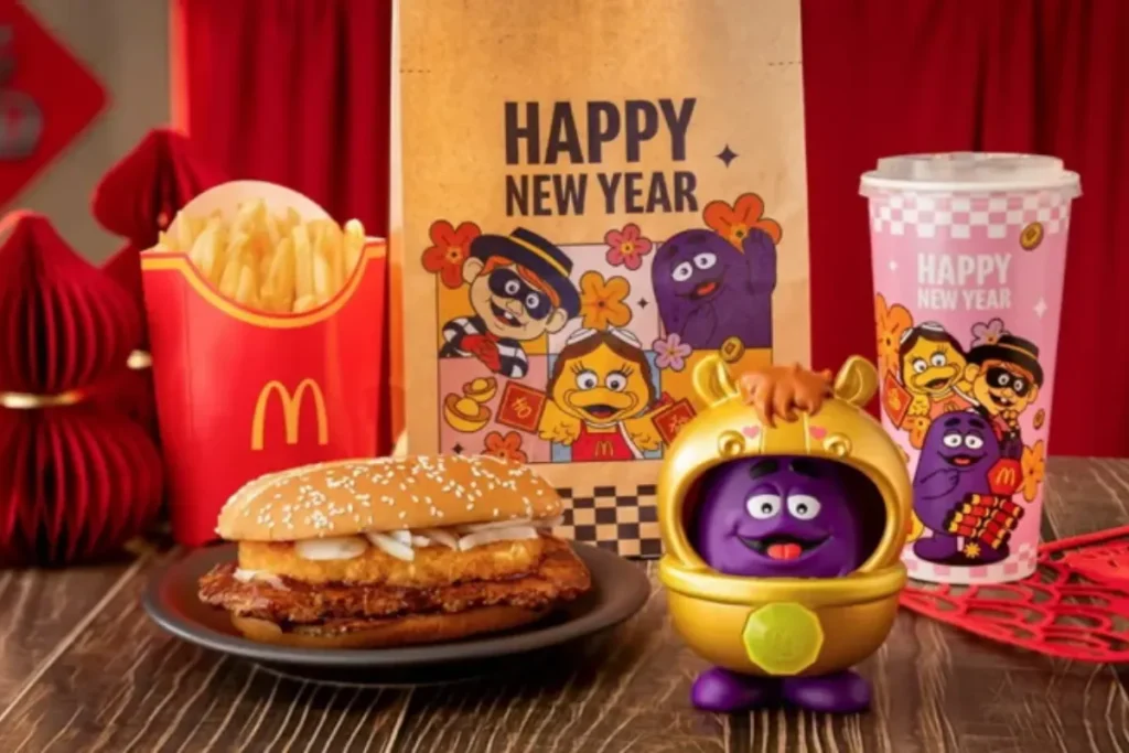 麥當勞 12 生肖公仔歡樂送限定款:金架馬西擻