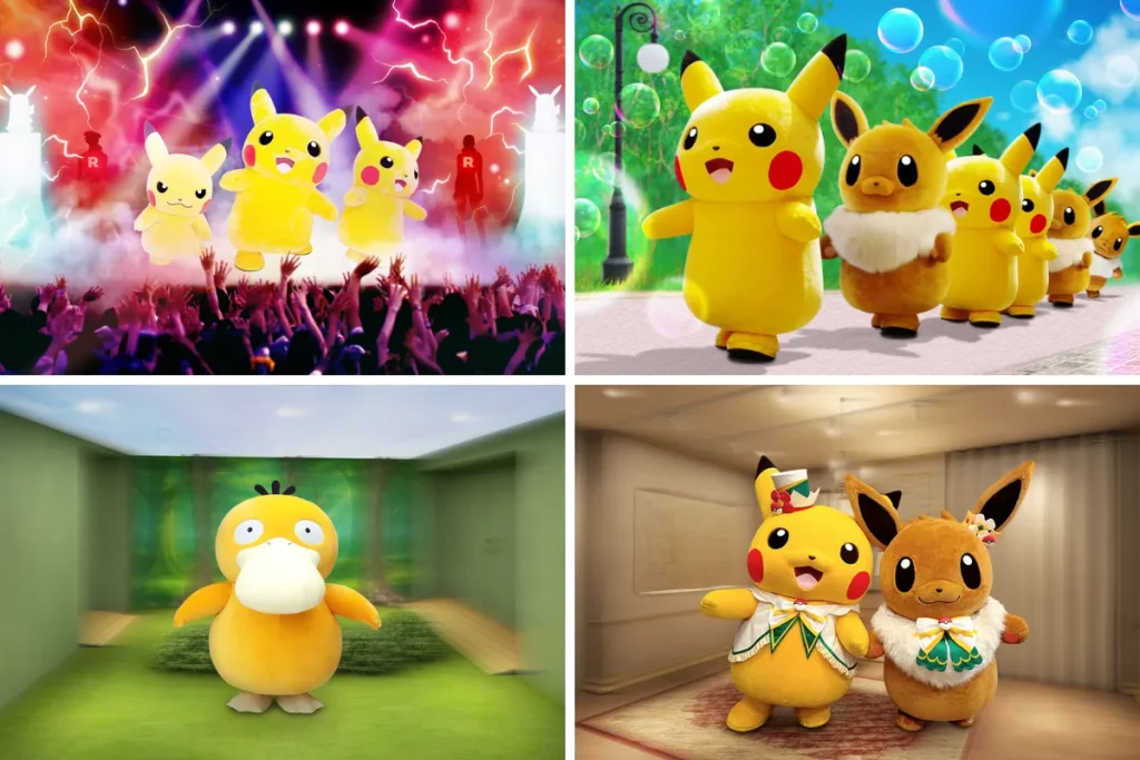 PokéPark KANTO 草紗鎮 表演活動