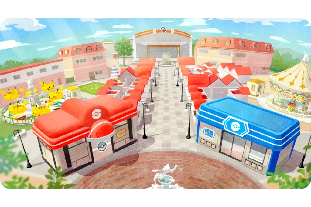 草紗鎮 PokéPark KANTO 主街區
