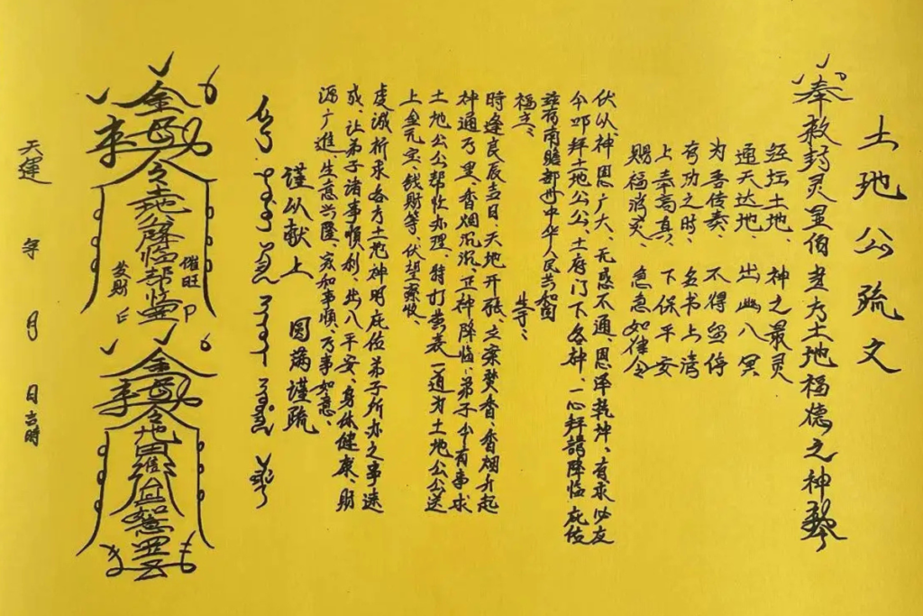 土地公疏文範例