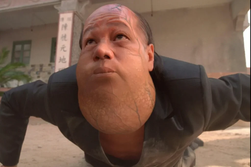 火雲邪神禿頭經典造型令梁小龍難以接受