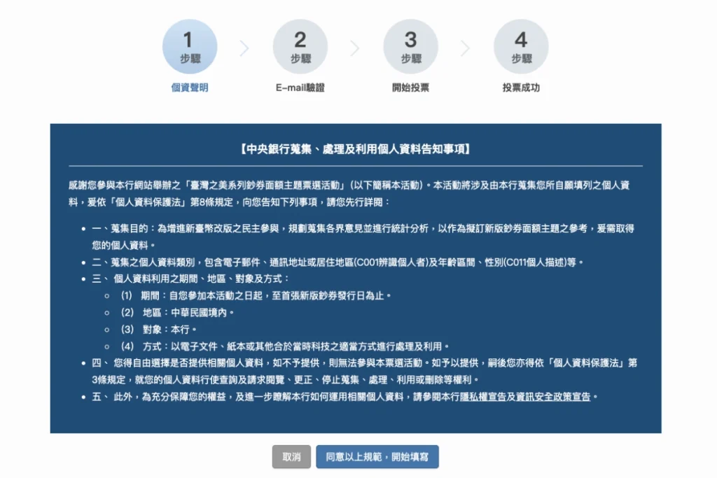 新台幣改版投票