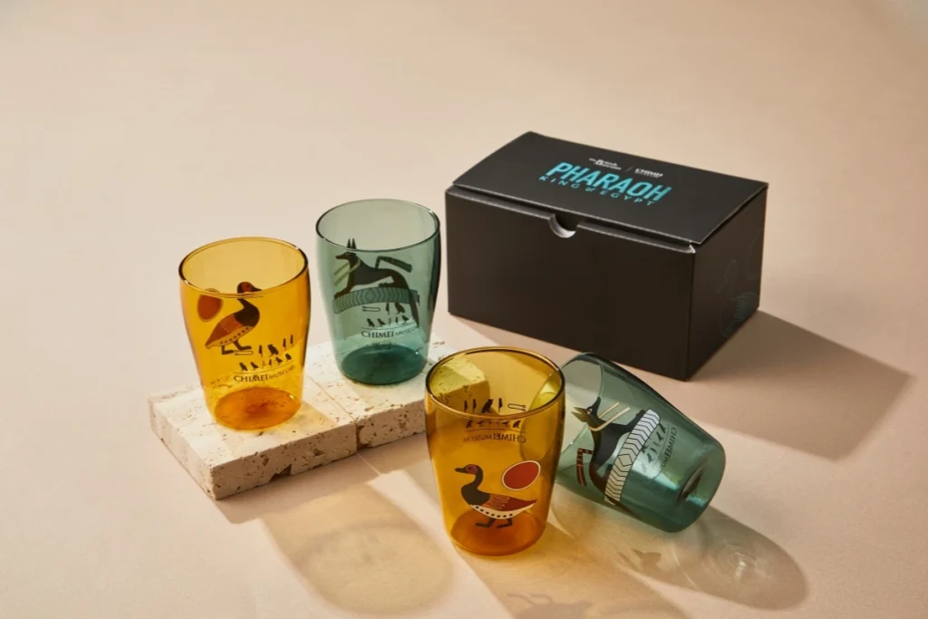 台南奇美博物館《埃及之王：法老》展覽，法老王展覽周邊：杯子