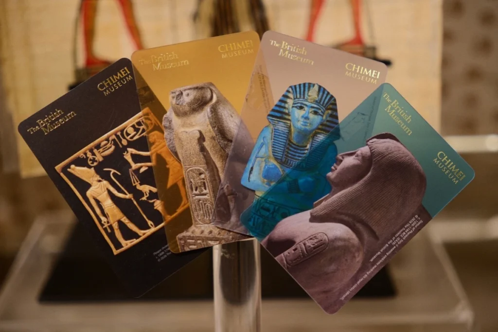 台南奇美博物館《埃及之王：法老》展覽，法老王展覽周邊：紀念悠遊卡