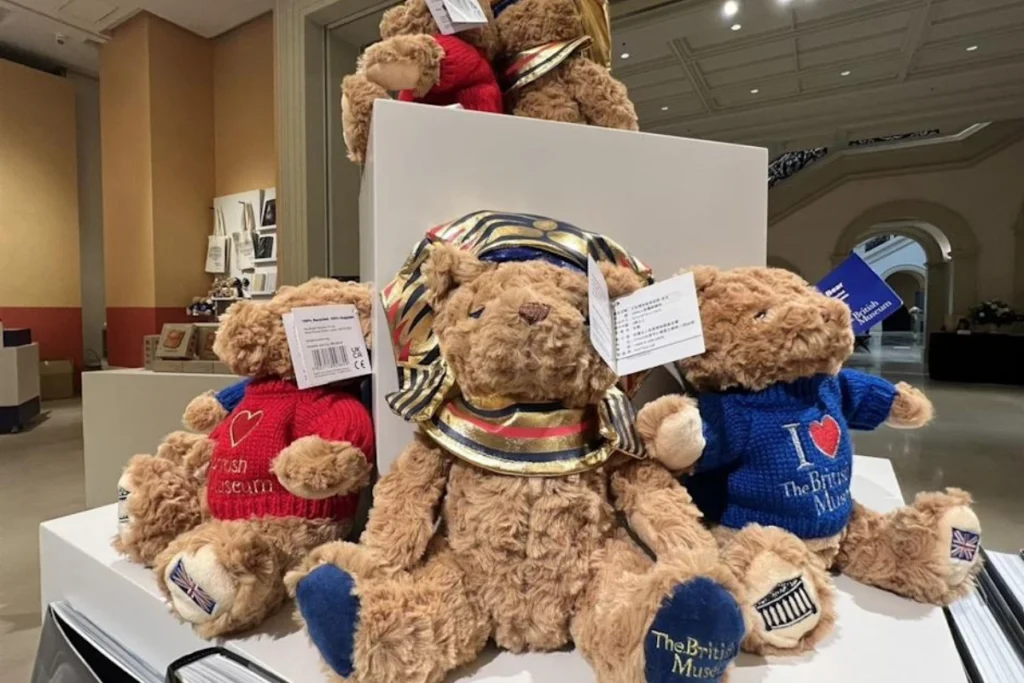 台南奇美博物館《埃及之王：法老》展覽，法老王展覽周邊：泰迪熊