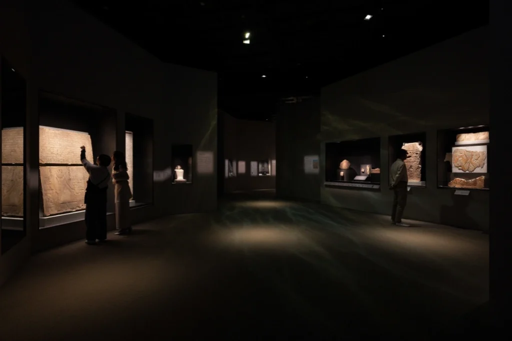 奇美博物館特展《埃及之王：法老》第六展區「埃及與世界」