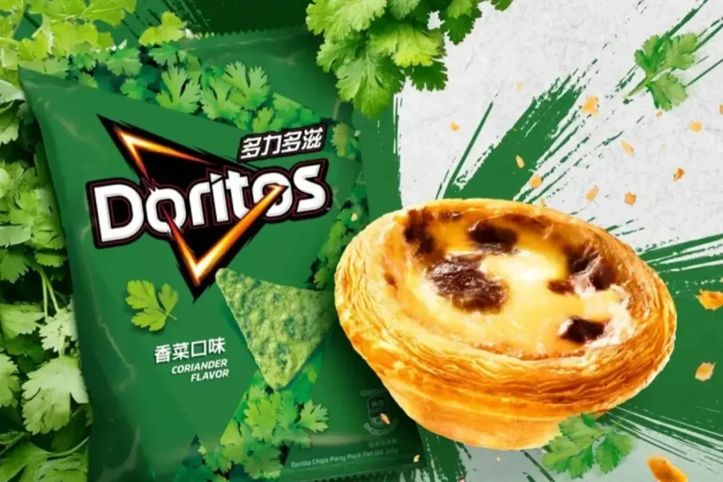 肯德基香菜蛋塔