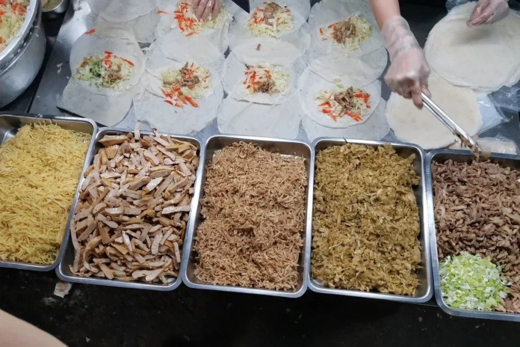 清明節習俗吃潤餅文化